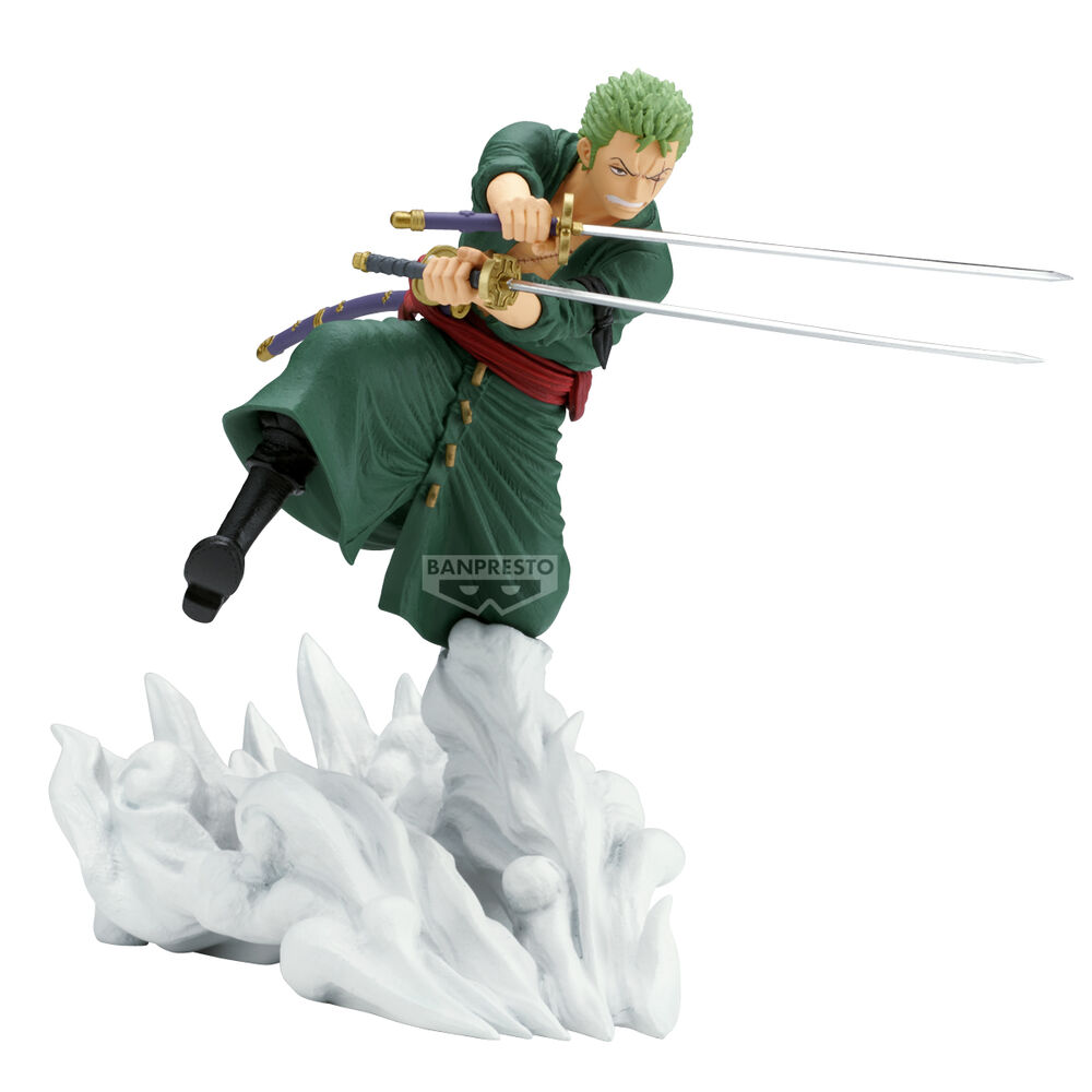 BANPRESTO One Piece Roronoa Zoro Senkozekkei figure 15cm